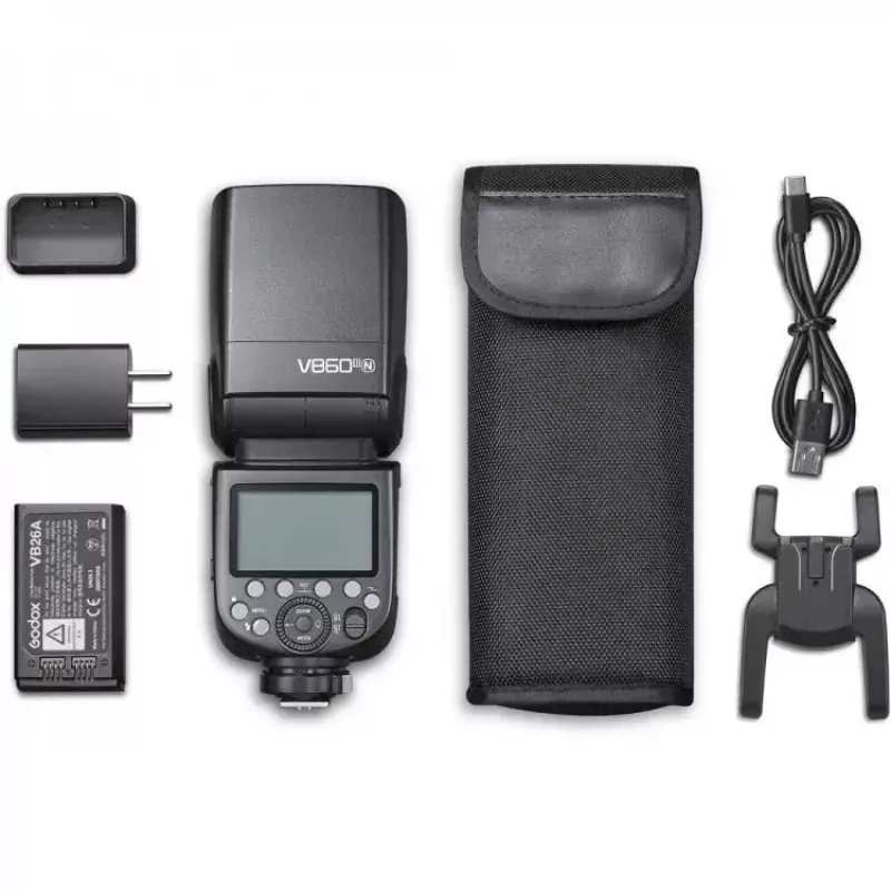 Flash Godox Ving V860III TTL Li-Ion negro para Olympus Panasonic 1,5 s de reciclaje