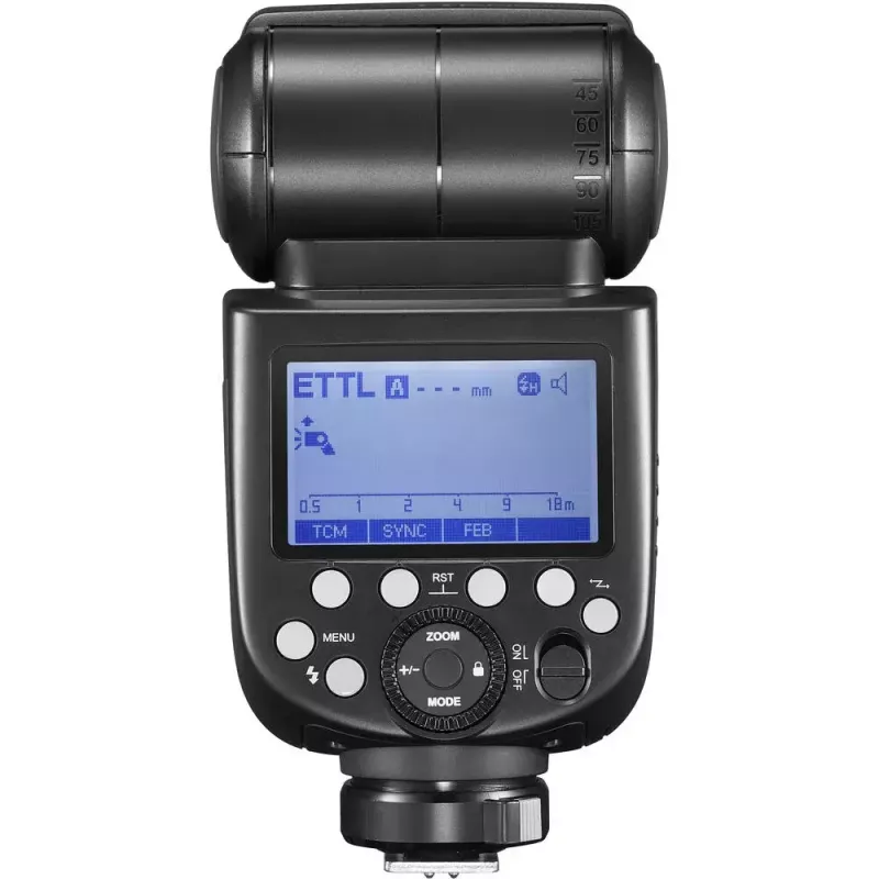 Flash para videocámara Godox TT685 II negro 20000 s de reciclaje pila AA