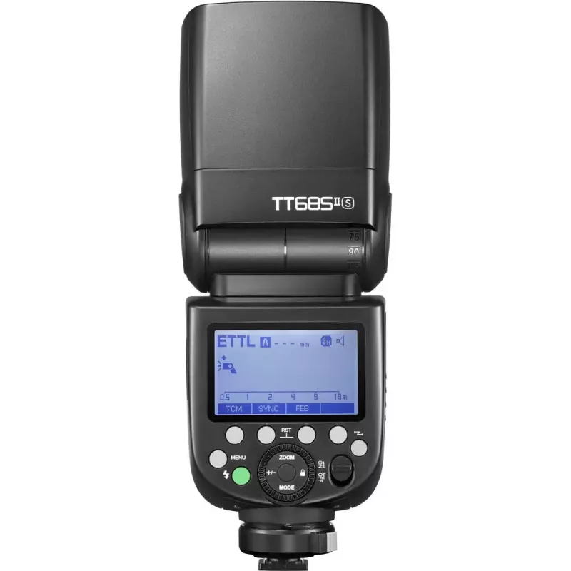 Flash para videocámara Godox TT685 II negro 20000 s de reciclaje pila AA