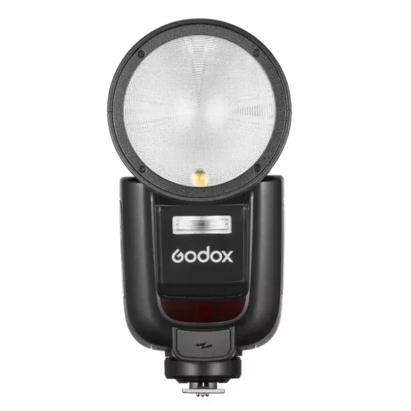 Flash para videocámara Godox V1Pro negro 1,5 s de carga
