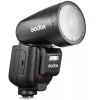 Flash para videocámara Godox V1Pro negro 1,5 s de carga