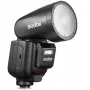 Flash para videocámara Godox V1Pro negro 1,5 s de carga