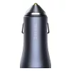 Cargador de coche Baseus TZCCJD-0G 40W gris oscuro — fuente de alimentación USB para vehículo, salida 40W