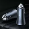 Cargador de coche Baseus TZCCJD-0G 40W gris oscuro — fuente de alimentación USB para vehículo, salida 40W