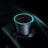 Cargador de coche Baseus TZCCJD-0G 40W gris oscuro — fuente de alimentación USB para vehículo, salida 40W
