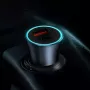 Cargador de coche Baseus TZCCJD-0G 40W gris oscuro — fuente de alimentación USB para vehículo, salida 40W