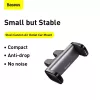 Soporte activo Baseus Steel Cannon para teléfono móvil negro plata