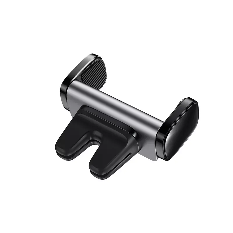 Soporte activo Baseus Steel Cannon para teléfono móvil negro plata