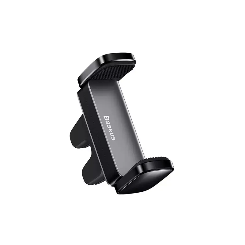 Soporte activo Baseus Steel Cannon para teléfono móvil negro plata