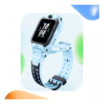 Smartwatch imoo Z7 1,3 inch TFT 240×240 pantalla táctil 4G WLAN GPS 740 mAh — azul