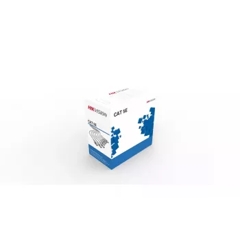 Cable de red Hikvision DS-1LN5E-E/E negro 305 m Cat5e U/UTP