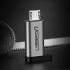 UGREEN adaptador de USB-C a micro USB, gris