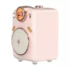 Divoom Fairy-OK altavoz de karaoke Bluetooth portátil con micrófono, rosa
