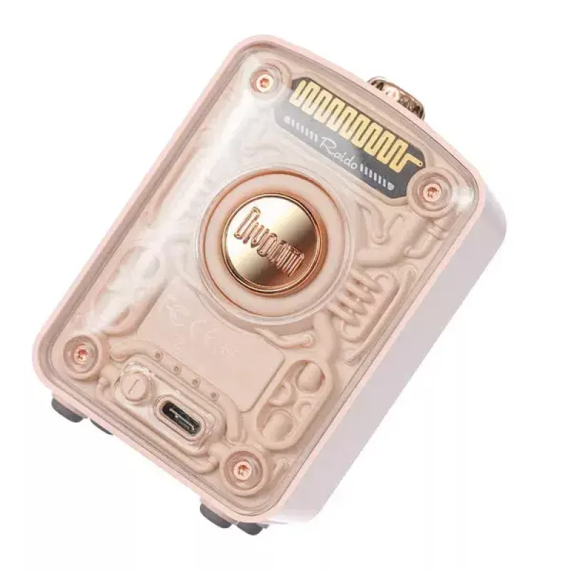 Divoom Fairy-OK altavoz de karaoke Bluetooth portátil con micrófono, rosa