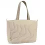 Funda para portátil Tomtoc Terra-T38 Puffy, 13,5 l, beige