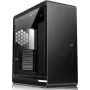 Caja para PC semitorre Jonsbo UMX6, panel lateral de cristal templado, negra