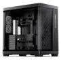 Caja para PC Jonsbo TK-4 semitorre ATX con panel lateral de cristal templado, negra