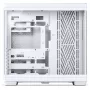 Caja para PC Jonsbo TK-4 WHITE semitorre ATX con cristal templado, blanca