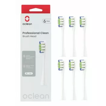 Cabezales de cepillo de dientes Oclean P1C1 W06 6 uds. blanco extra suave