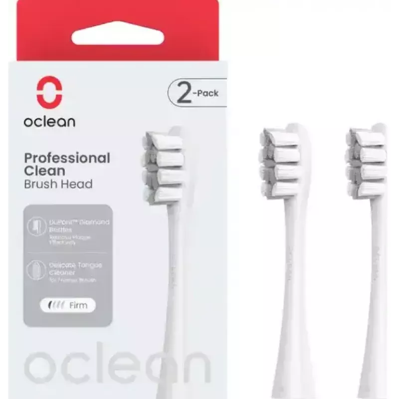Cabezales de cepillo de dientes de repuesto OCLEAN P1C10 gris, 2 uds.