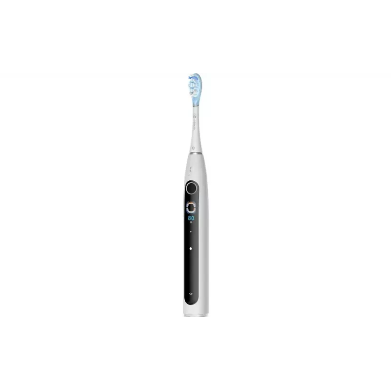 Cepillo de dientes eléctrico OCLEAN X Pro 20 S en blanco con sensor de presión inteligente