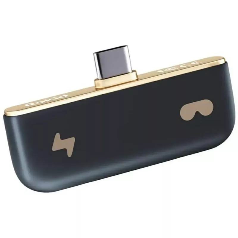 Adaptador USB-C Rokid UNB23010 – 2 puertos USB-C, negro