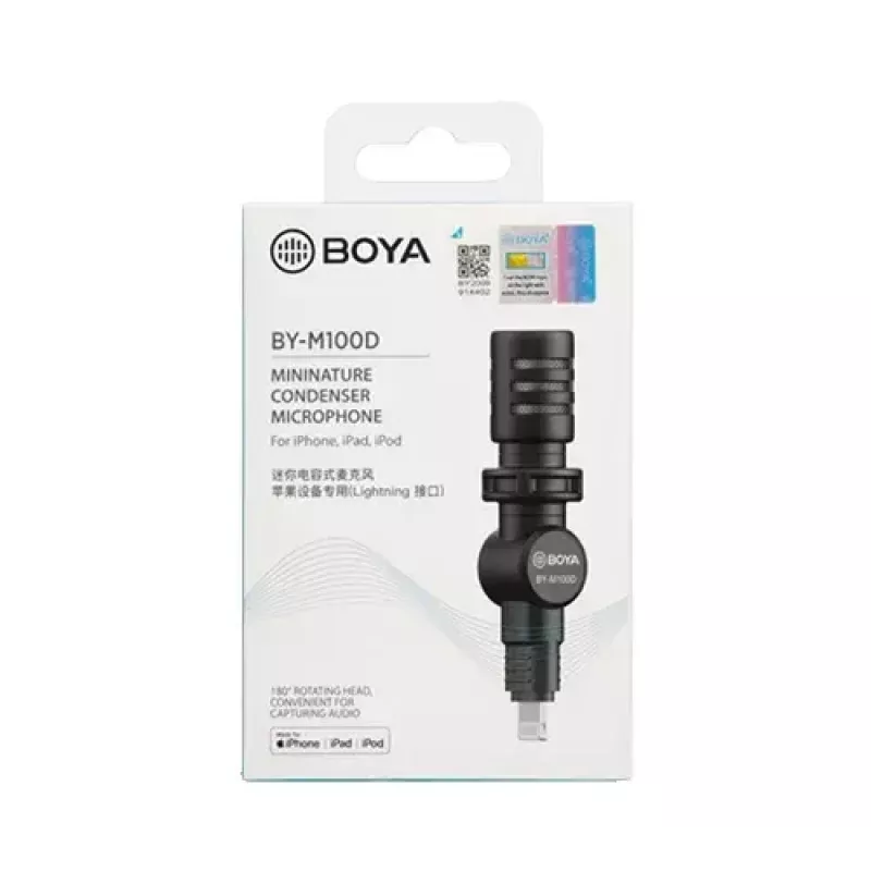Micrófono para smartphone BOYA BY-M100D