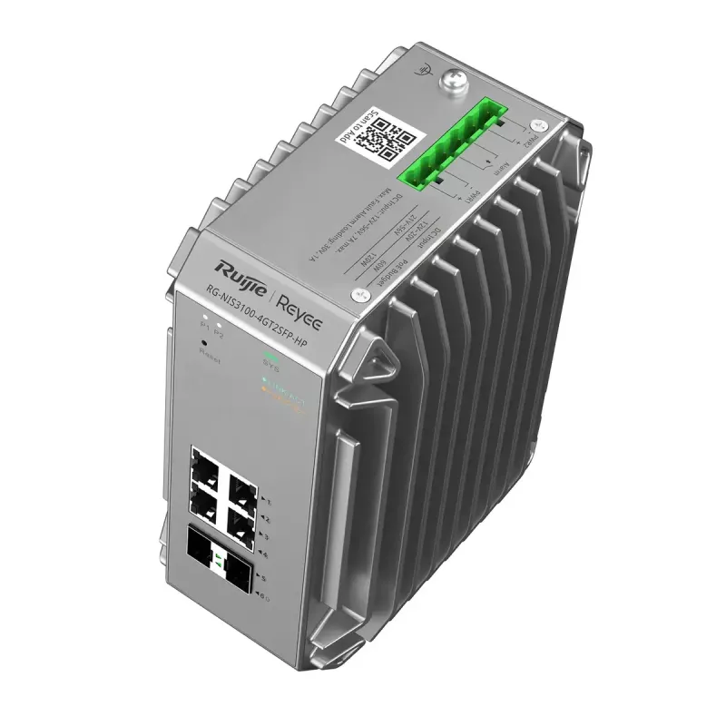 Switch gestionado Ruijie Networks RG-NIS3100-4GT2SFP-HP L2 Gigabit Ethernet PoE