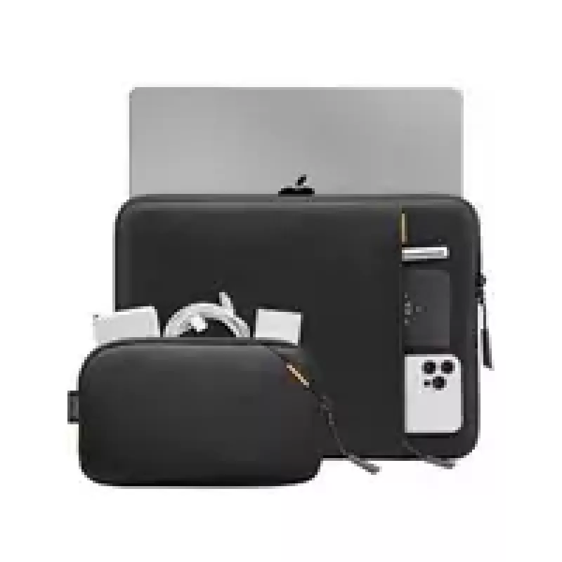 tomtoc Defender-A13 kit de funda para portátil de 16 pulgadas, negro (A13F2DV)