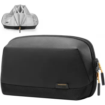 Bolsa de accesorios Inateck AB03007 negra — 26 × 15 × 10 cm