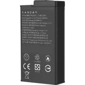 Batería recargable para KanDao QooCam 3 QCMB5027 — 3600mAh