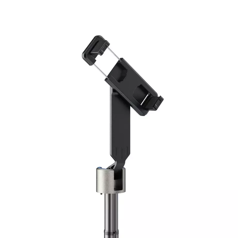 Palo selfie Dudao F18 — soporte pasivo para móvil, blanco, ABS y aluminio