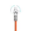 Cable USB a Lightning Dudao L24AL — 1 m, USB-A a Lightning, naranja