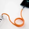 Cable USB a Lightning Dudao L24AL — 1 m, USB-A a Lightning, naranja