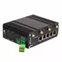 Router industrial Milesight UR35 Pro 4G WiFi4 GPS — móvil 4G, Wi-Fi 4, GPS, diseño robusto