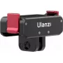 Adaptador de soporte magnético Ulanzi con rosca de 1/4 de pulgada para cámaras de acción — compatible con GoPro y DJI Action 3