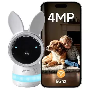 Vigilabebés Arenti Ainanny 4MP WiFi — cámara Wi-Fi de interior de 4MP para la vigilancia de la habitación del bebé