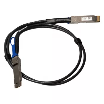 Cable DAC MikroTik DDQ+DA0001 1 m QSFP-DD negro