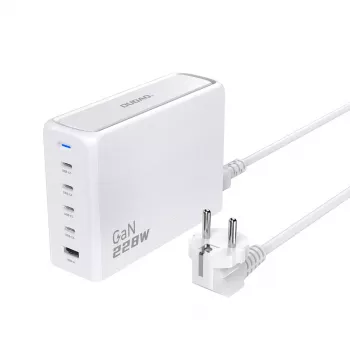 Cargador DUDAO A228EU 228 Watt GaN 4x USB-C 1x USB-A