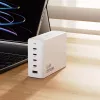 Cargador DUDAO A228EU 228 Watt GaN 4x USB-C 1x USB-A
