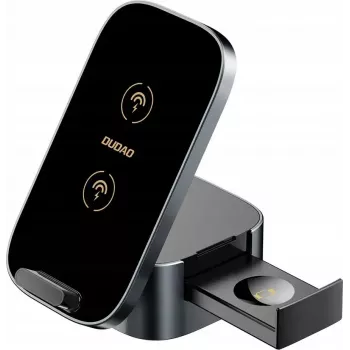 Cargador inalámbrico Dudao A11Pro+ 15W — estación de carga rápida compatible con Qi