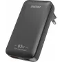 Fuente de alimentación Dudao A65Q 65W GaN adaptador de viaje USB-A / USB-C PD ultrafino EU/US negro