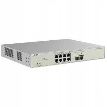 Switch PoE gestionado en la nube L2+ Ruijie Reyee RG-NBS3300-8MG2XS-P, 8x 2.5GE PoE+ + 2x SFP+