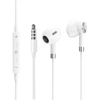 Auriculares in-ear con cable Samsung Dawnkey Magnetic con jack de 3,5 mm, blanco
