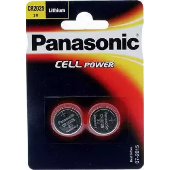 Pila desechable Panasonic CR2025
