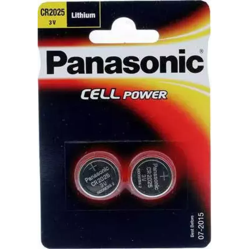 Pila desechable Panasonic CR2025