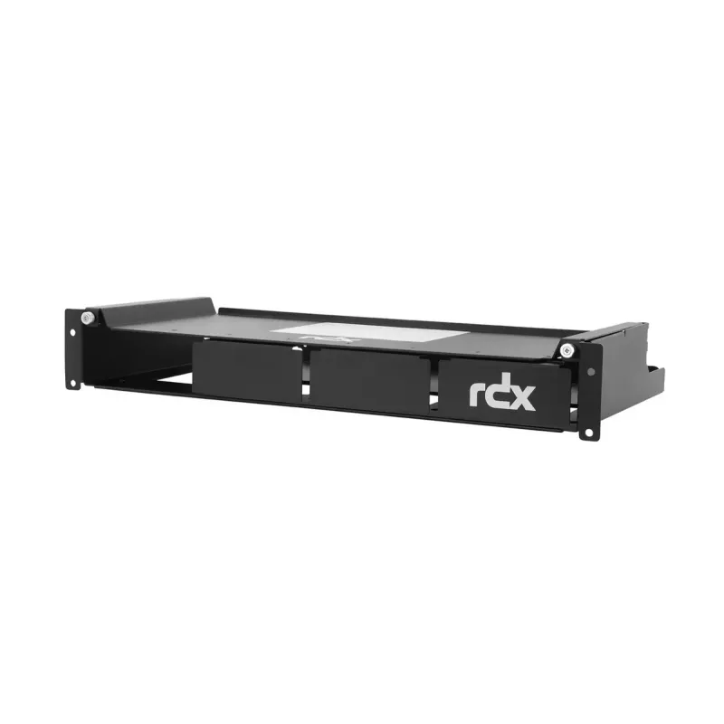 Overland-Tandberg QuadPAK de 1,5 U para montaje en rack para 1–4 unidades RDX externas, 19 pulgadas, negro
