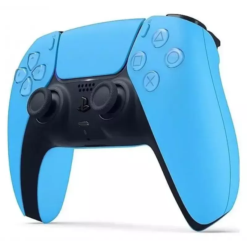 Mando inalámbrico DualSense de Sony — PS5, azul, respuesta háptica, gatillos adaptativos