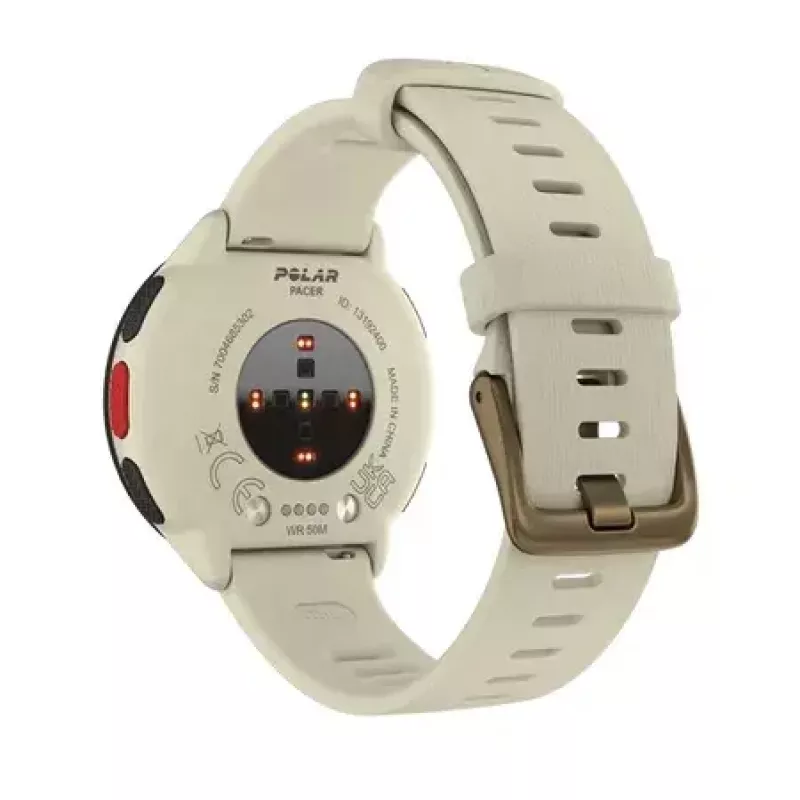 Reloj GPS Polar Pacer blanco