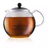 Tetera individual Bodum Assam 1500 ml negra transparente